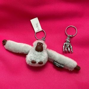 New:  Two Kipling Monkey Keychains
